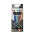 Ξυλομπογιές Carioca Metallic 12τεμ